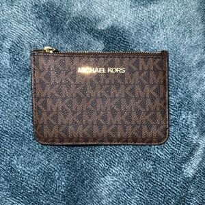 Michael Kors Brown Card Holder